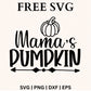 Mama's Pumpkin SVG Free & PNG Free file for Cricut