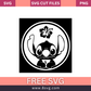 Stitch With Flower Svg Free Cut File For Cricut- 8SVG