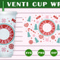 Jolly Babe Christmas Cup Wrap SVG Free And Png Download- 8SVG