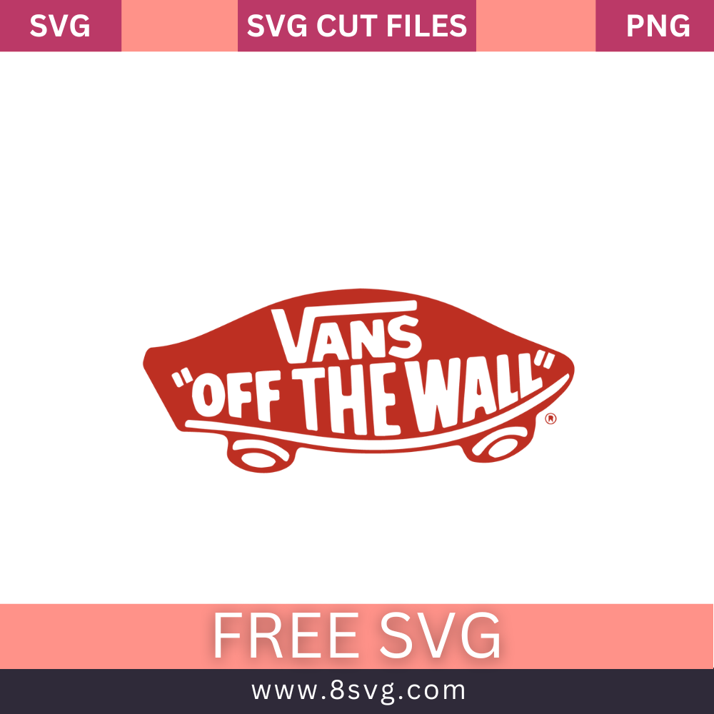 VANS OFF THE WALL SVG Free Cut File for Cricut- 8SVG