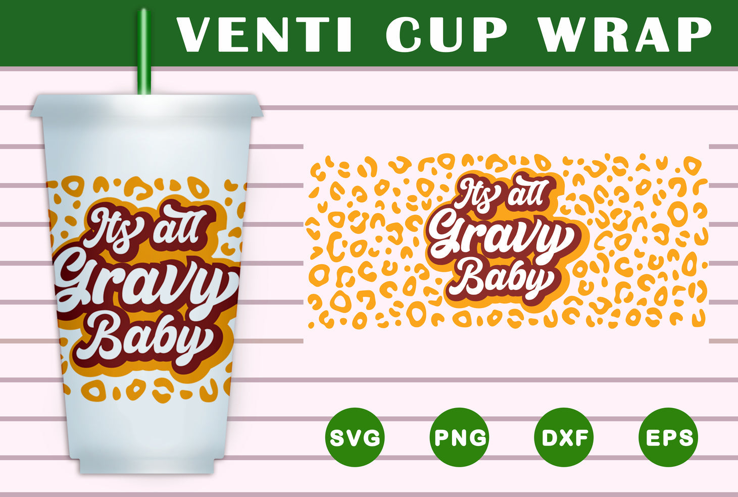 It's All Gravy Baby Libbey Cup SVG Free And Png Download- 8SVG