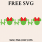 Disney Minnie Christmas hohoho SVG Free file for Cricut-8SVG