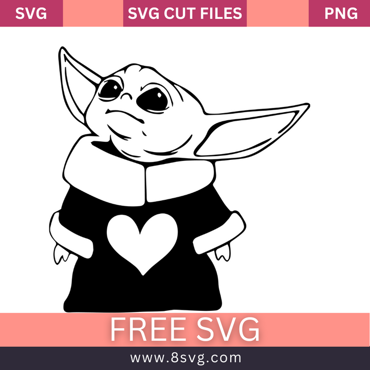 27+ Free Baby Yoda SVG Downloads for Cricut or Silhouette – RNOSA LTD ...