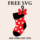 Christmas socks SVG Free for Cricut or Silhouette-8SVG