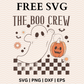 The Boo Crew SVG Free & PNG Download - Retro Hallowen For Cricut-8SVG