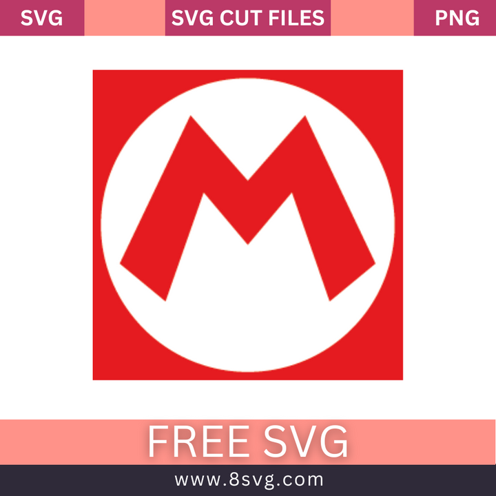 Free Super mario SVG - Cut Files for Cricut | 8SVG – 8SVG