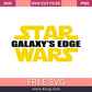 Star Wars Galaxy's Edge SVG Free Logo Download for Cricut Crafts- 8SVG