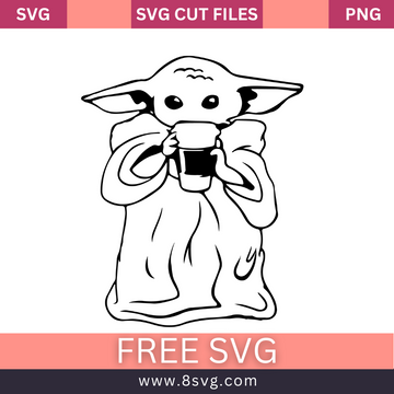 27+ Free Baby Yoda Svg Downloads For Cricut Or Silhouette – Page 2 