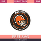 Cleveland Browns NFL SVG Free And Png Download-8SVG