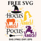 Amuck Amuck Amuck Hocus Pocus SVG Free & PNG Craft Cut File-8SVG