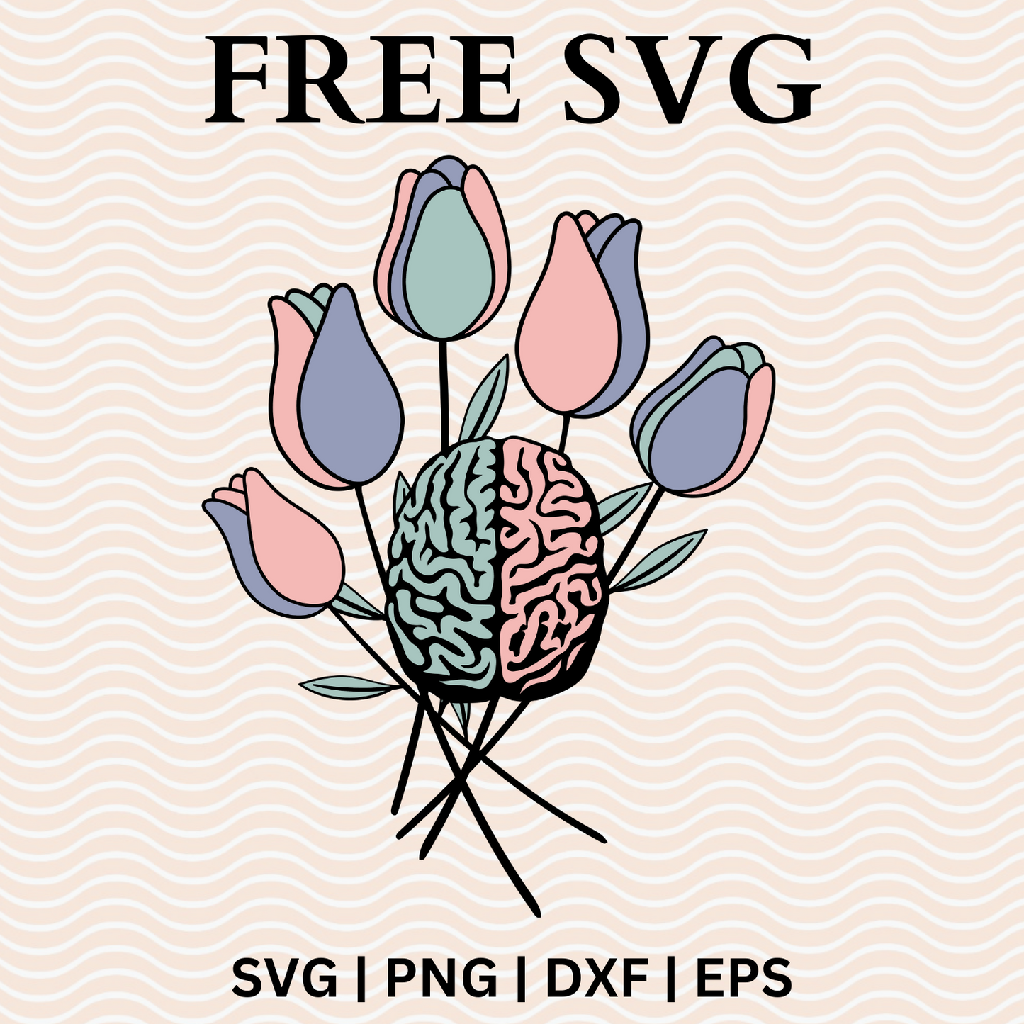 Mental Health Design SVG Free File For Cricut & PNG Download-8SVG