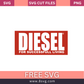 DIESEL SVG Free Cut File For Cricut- 8SVG