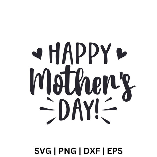 Happy Mother’s Day SVG Free Cut File for Cricut & PNG-8SVG