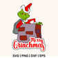 Merry Grinchmas layered Grinch SVG Free File For Cricut & Silhouette-8SVG