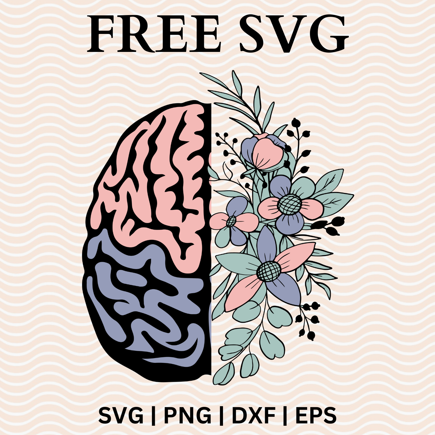 Mind Sunflower SVG Free File For Cricut & PNG Download-8SVG