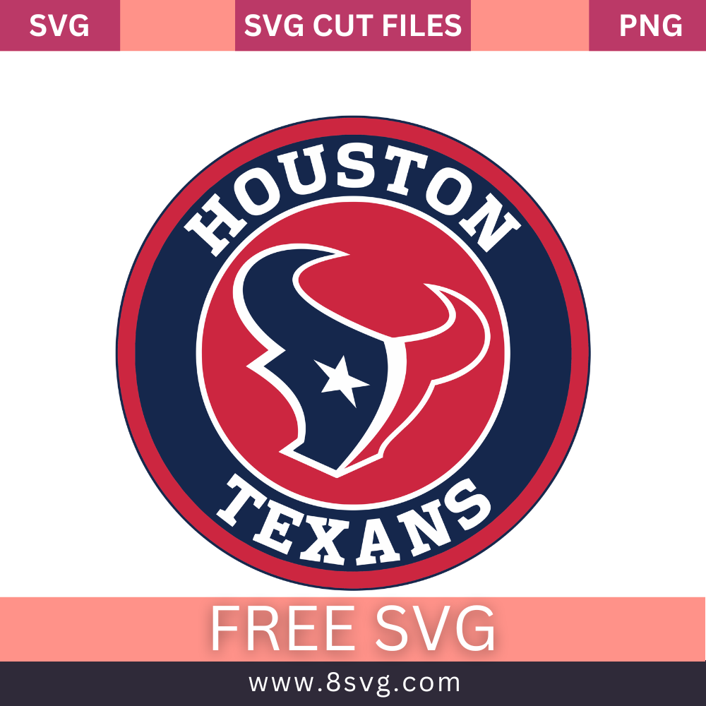 Houston Texans NFL SVG Free And Png Download-8SVG