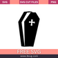 Halloween Cemetery SVG Free Cut File for Cricut- 8SVG