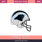 NFL Carolina Panthers SVG Free Cut File for Cricut- 8SVG
