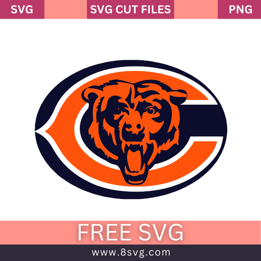 6+ FREE Chicago Bears SVG, Chicago Bears Logo Cricut Files – 8SVG