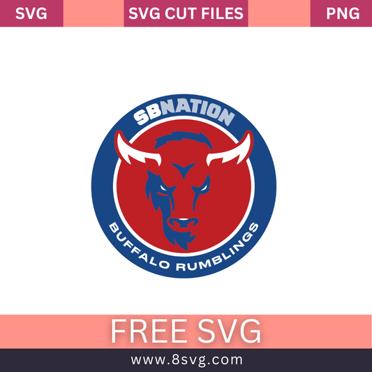 NFL Buffalo Bills SVG Free Cut File for Cricut- 8SVG