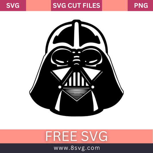 Darth Vader SVG Free Download Cut Files for Cricut & Silhouette- 8SVG