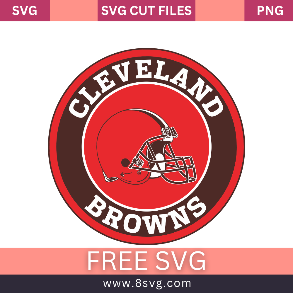 NFL Cleveland Browns SVG Free And Png Download-8SVG