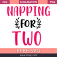 Napping For Two Pregnancy SVG And PNG Free Download- 8SVG