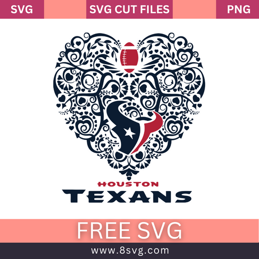 NFL Houston Texans SVG Free And Png Download-8SVG