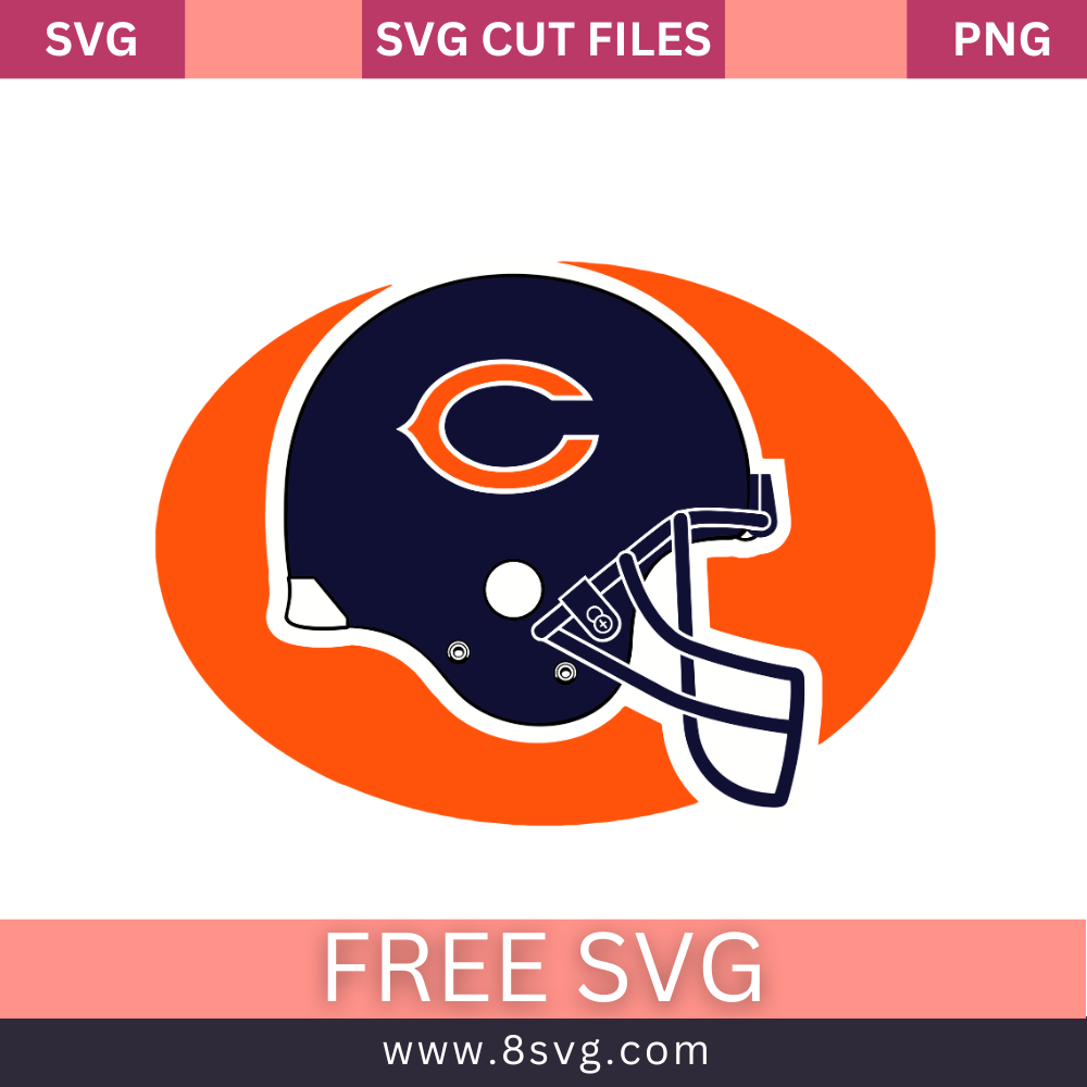 NFL Chicago Bears SVG Free And Png Download- 8SVG