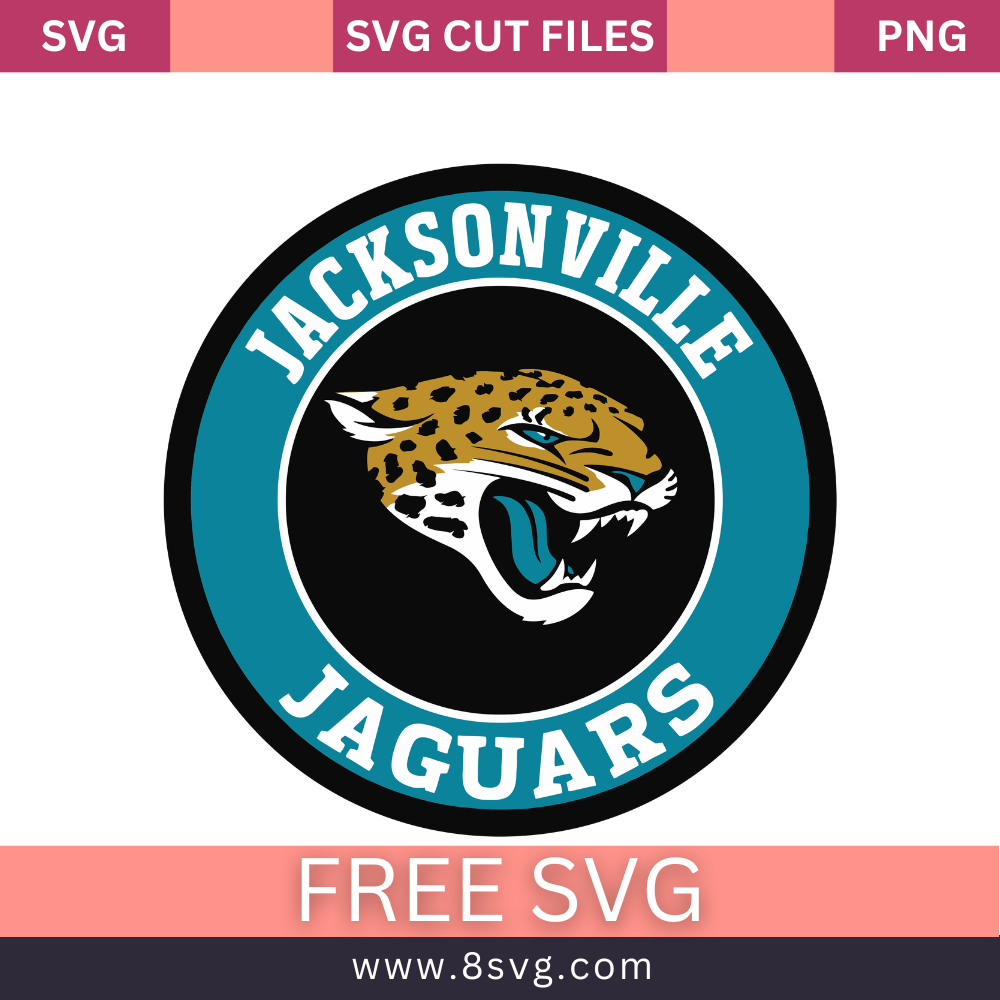 NFL Jacksonville Jaguars SVG Free And Png Download-8SVG