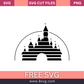 Disney Castle Svg Free Cut File For Cricut- 8SVG