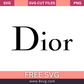 Dior Logo Svg Cut File For Cricut- 8SVG