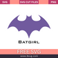 Batgirl SVG Free Cu File for Cricut- 8SVG