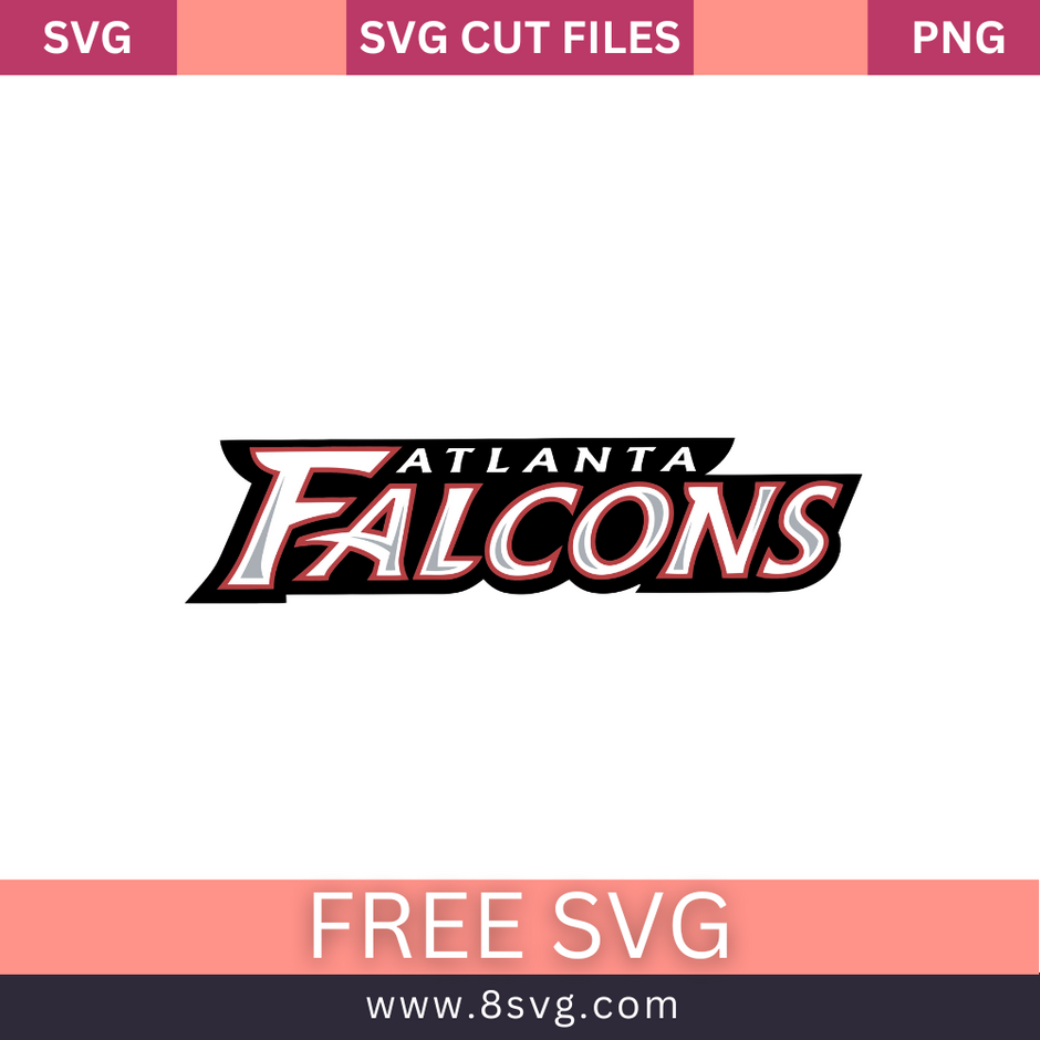 Falcons Vector File Free Atlanta Falcons SVG - Cut Files for Cricut | 8SVG – 8SVG