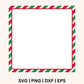 Candy Cane Border SVG - Free file for Cricut & Silhouette-8SVG