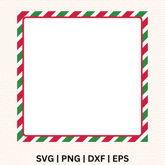 Candy Cane Border SVG - Free file for Cricut & Silhouette-8SVG