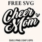 Cheer Mama SVG Free Cut Files for Cricut & Silhouette