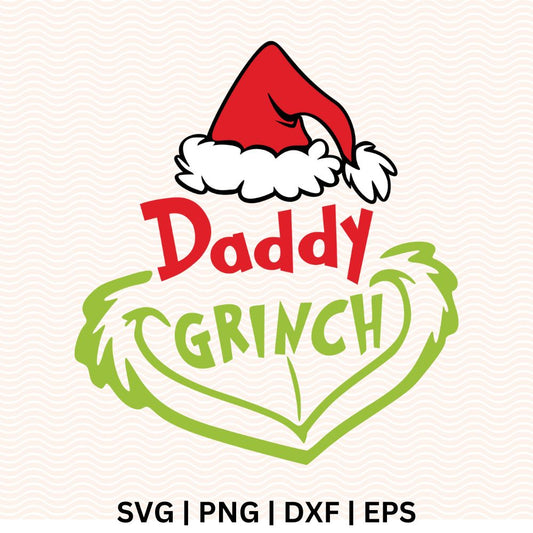 Daddy Grinch SVG Free File For Cricut & Silhouette-8SVG