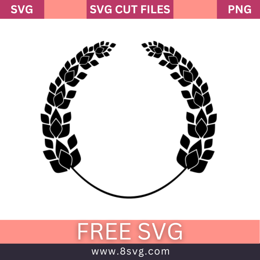 laurel4 SVG Free And Png Download cut files for cricut- 8SVG