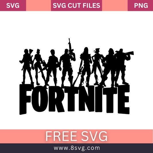 Fortnite Svg Free Cut File For Cricut- 8SVG