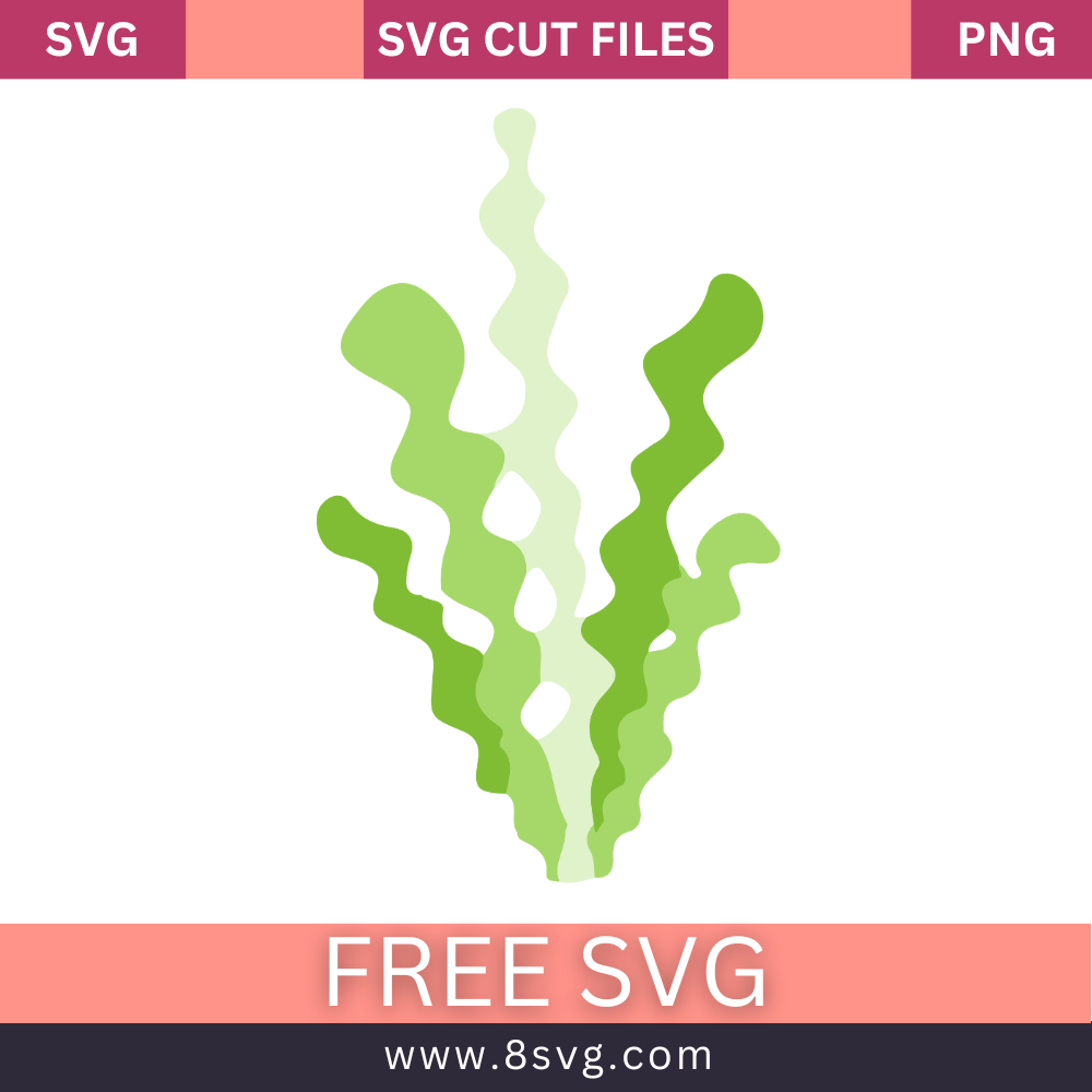 Seaweed 1 Baby Shark Svg Free Cut File Download – 8SVG