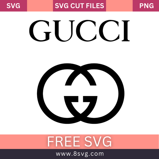 Gucci Logo Svg Free Cut File For Cricut- 8SVG