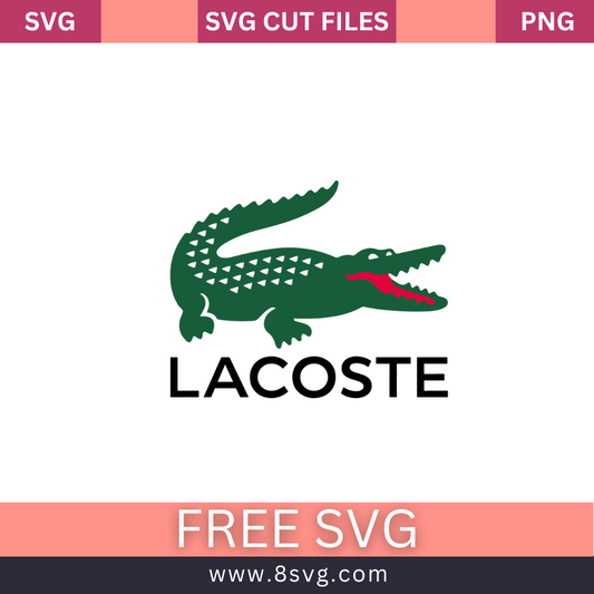 LACOSTE Svg Free Cut File For Cricut- 8SVG