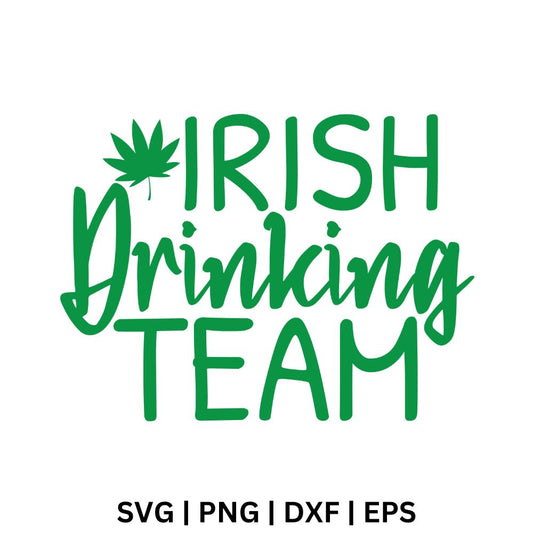 Irish Drinking Team SVG Free Cut File for Cricut & PNG
