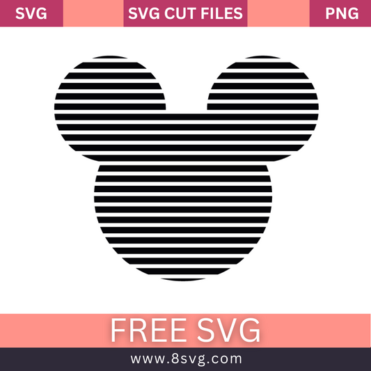 Mickey Disney Land SVG Free Cut File for Cricut- 8SVG