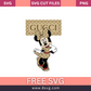 Minnie Mouse Gucci Svg Free Cut File- 8SVG