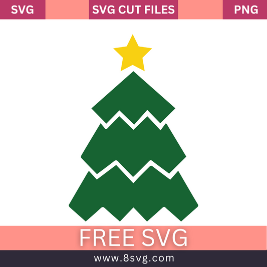 Chrismas Tree star icon SVG Free And Png Download-8SVG