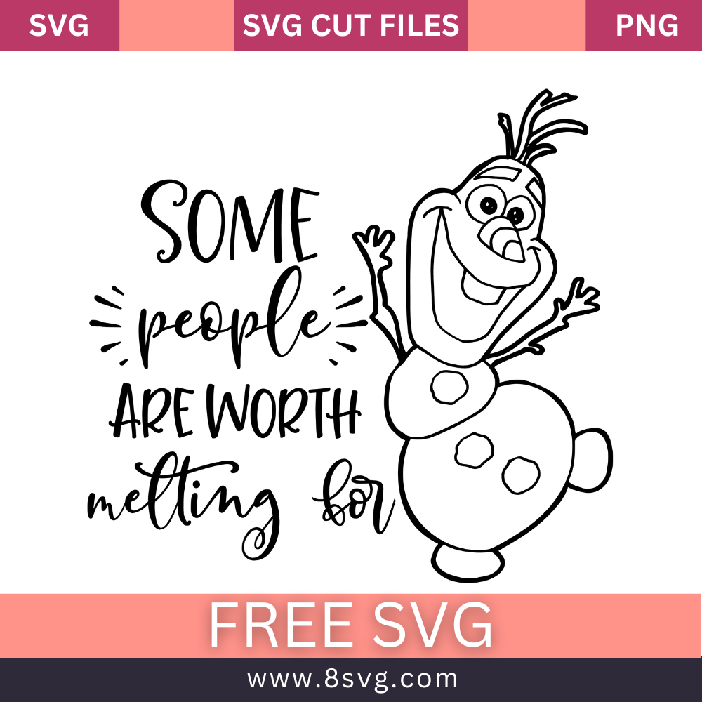 Free Olaf Quote for Svg Cut File For Cricut- 8SVG