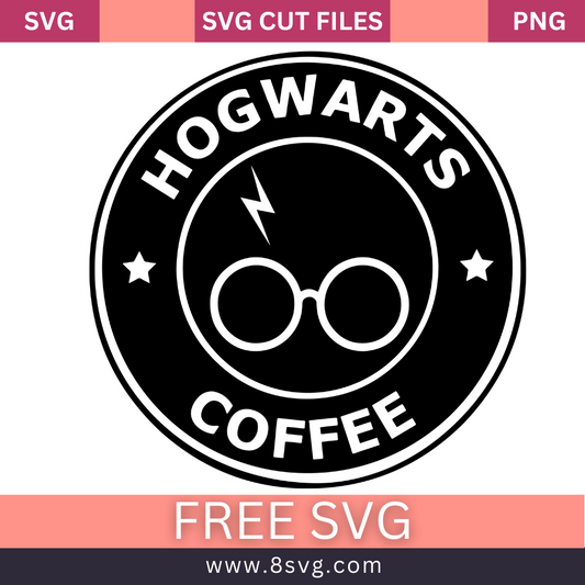 Harry Potter Starbucks SVG Free Cut File Download- 8SVG