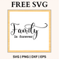 Family Is Forever Sign SVG Free and PNG Download-8SVG